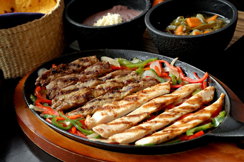 Fajita platter at Cafe Rio