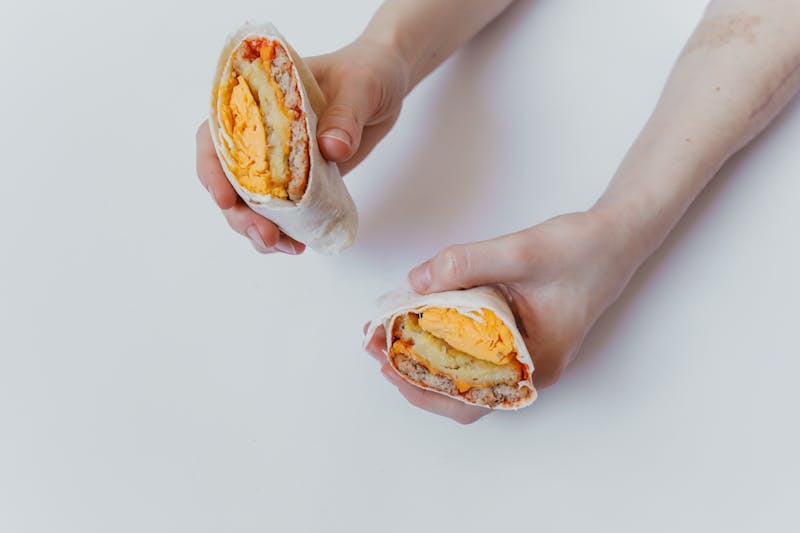 Fresh cafe rio tacos with slow-roasted pork
